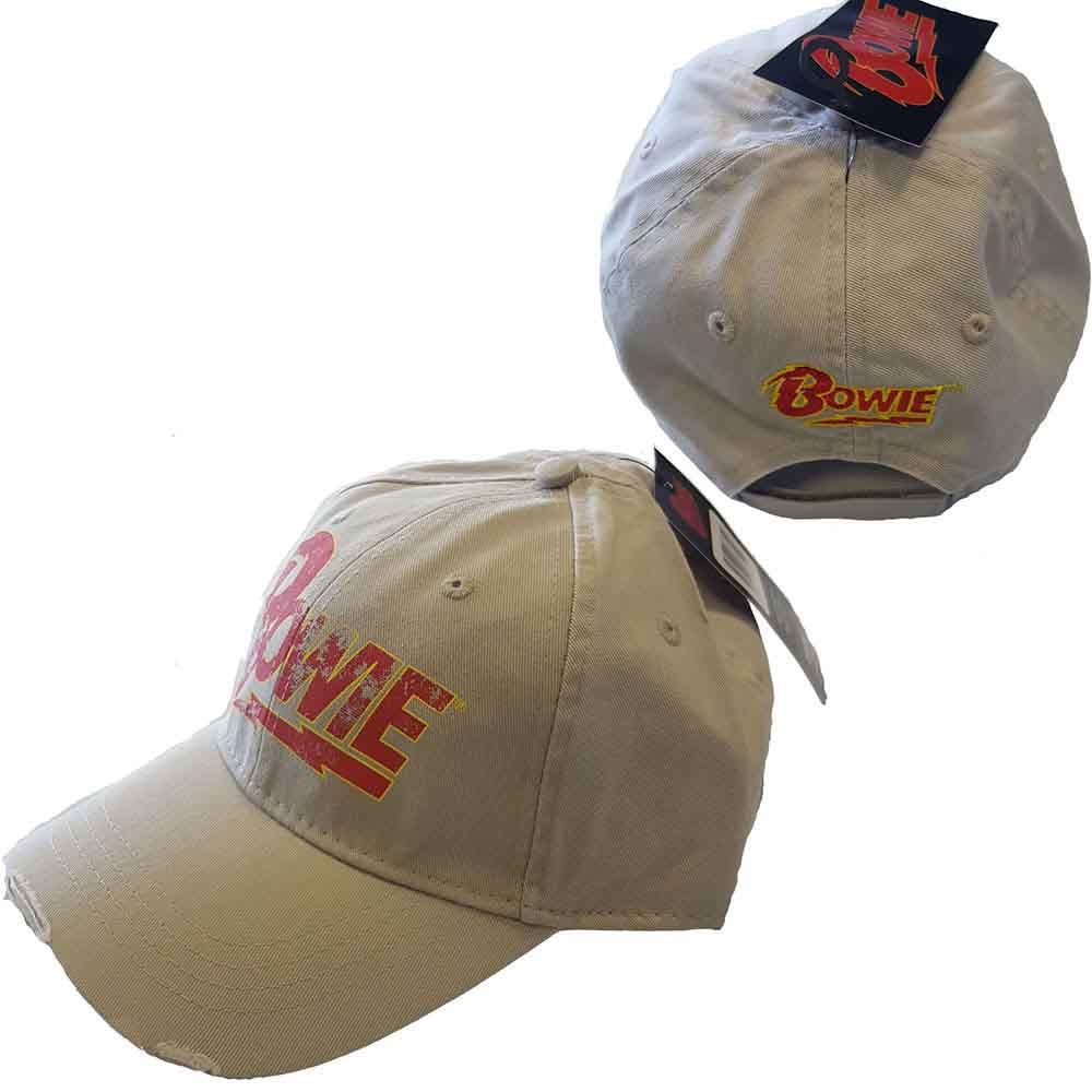 David Bowie Flash Logo [Hat] - Rock Band Apparel