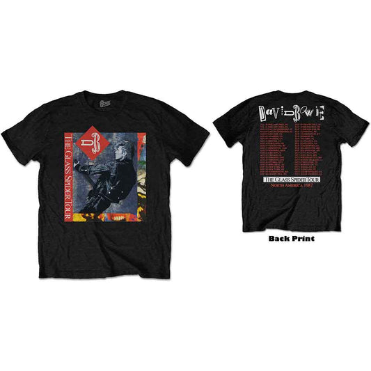 David Bowie Glass Spider Tour [T-Shirt] - Rock Band Apparel