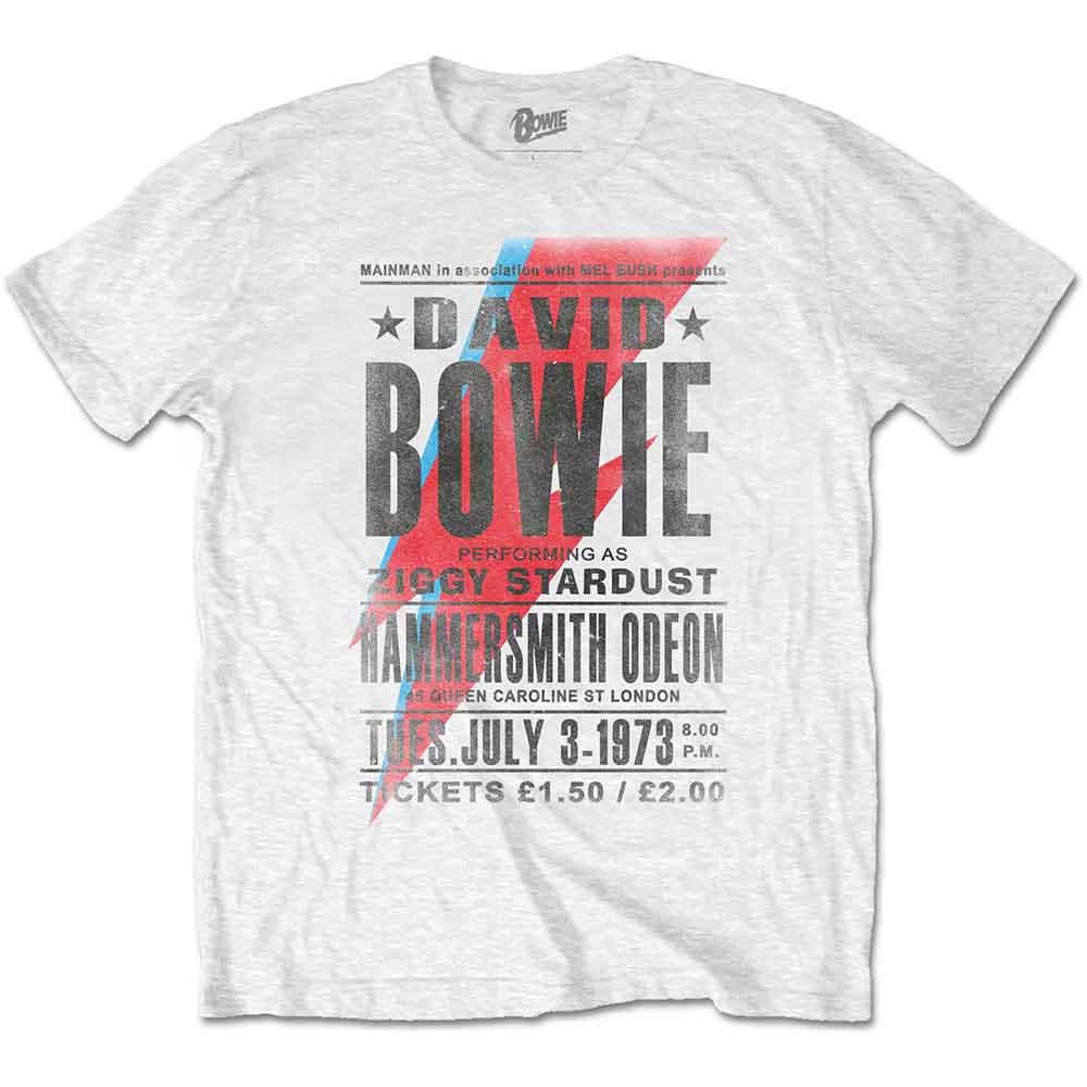 David Bowie Hammersmith Odeon [] White