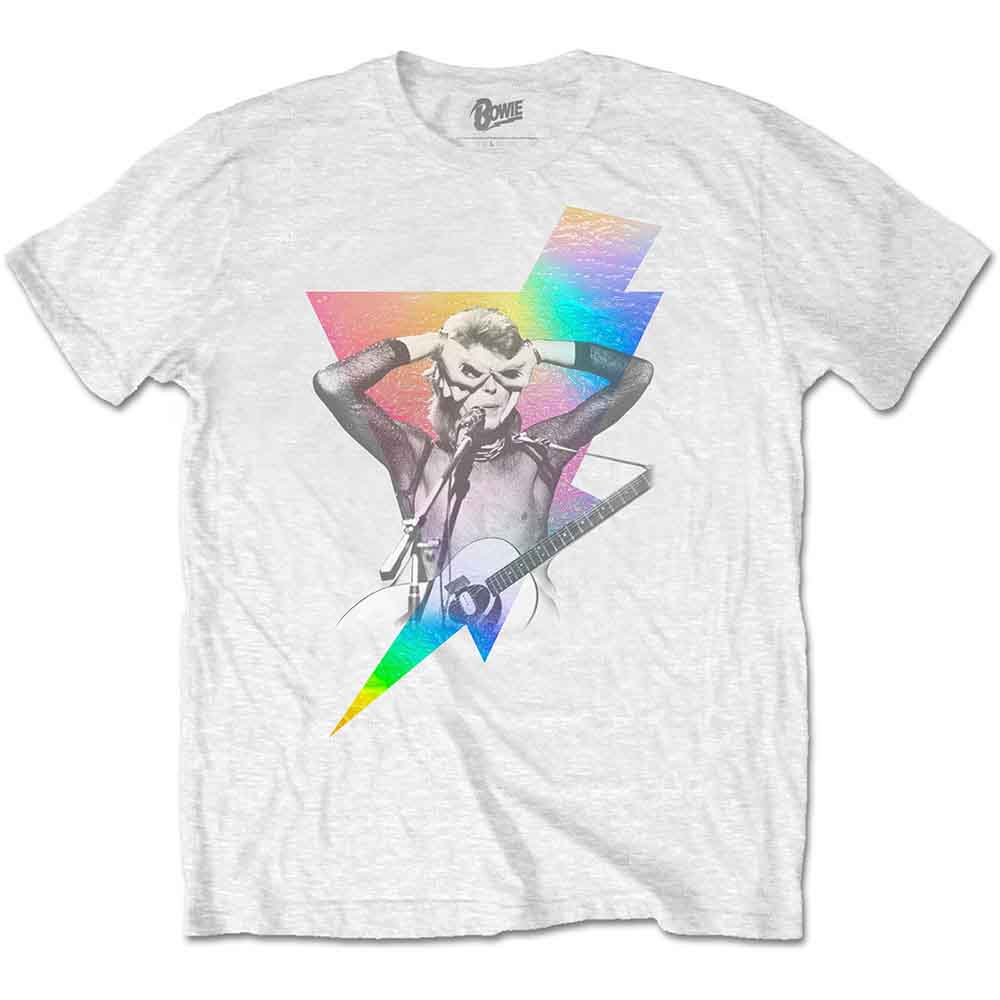 David Bowie Holographic Bolt [T-Shirt] - Rock Band Apparel