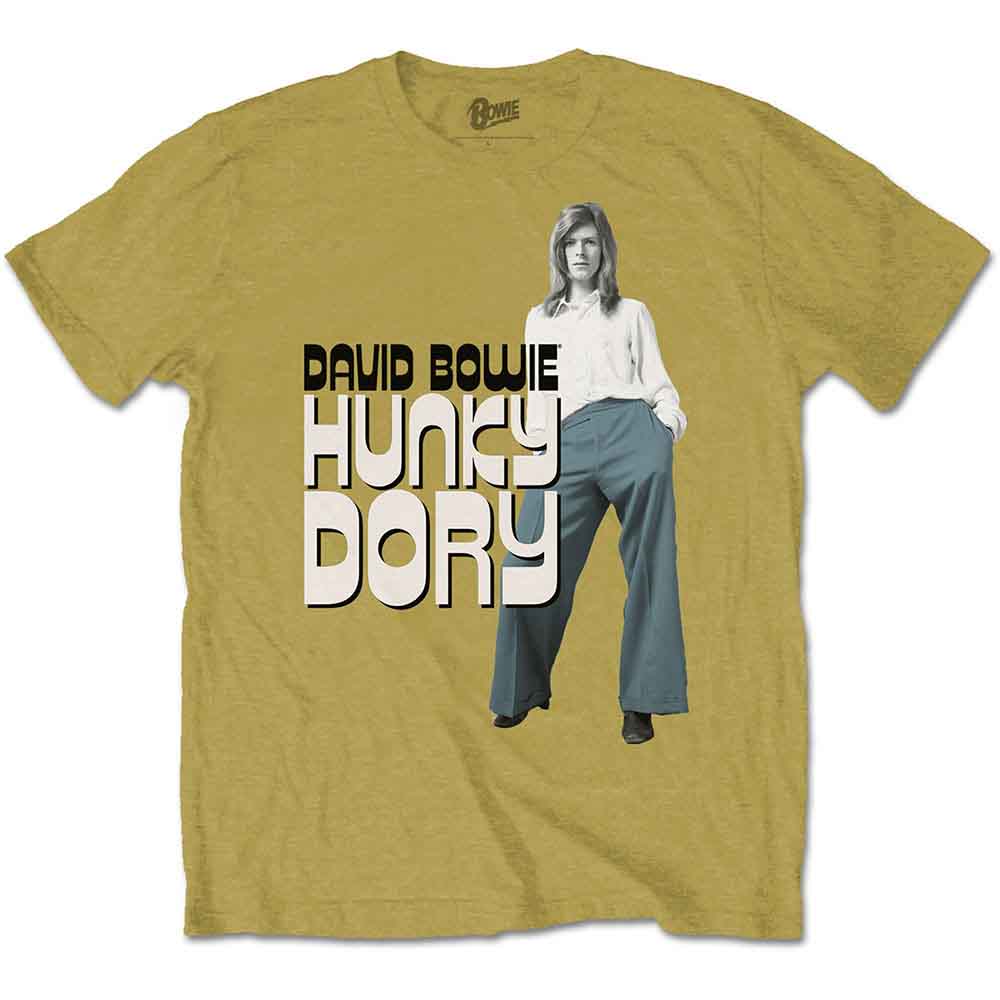 David Bowie Hunky Dory 2 [T-Shirt] Yellow