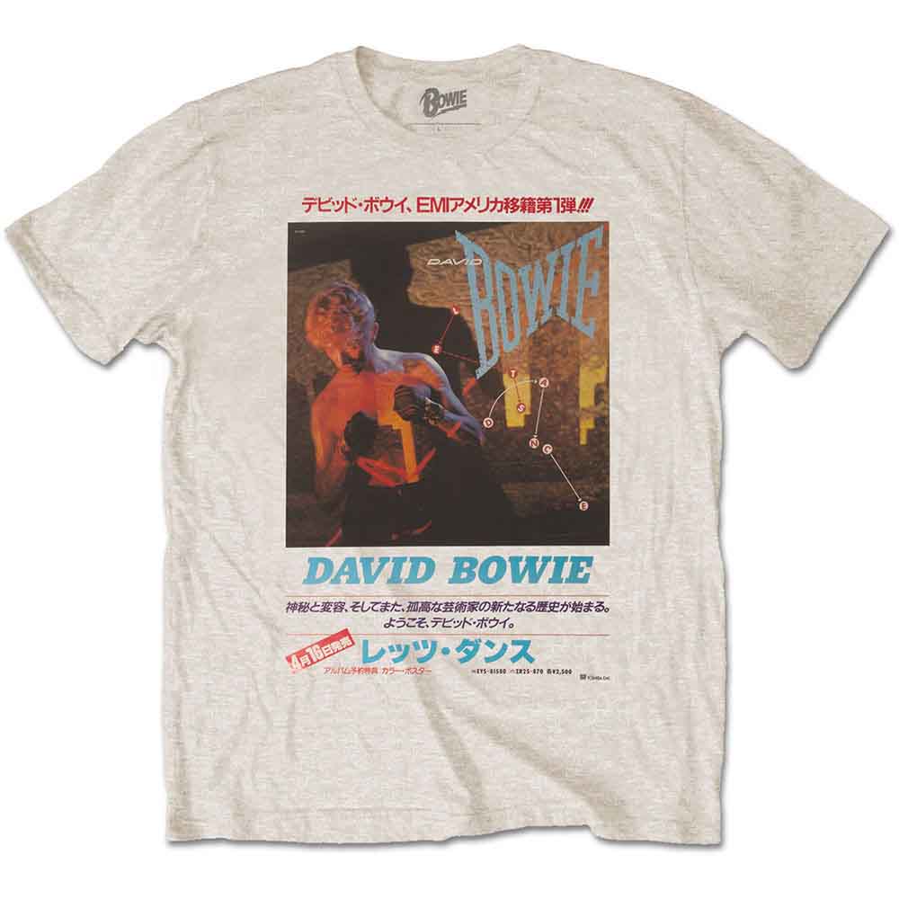 David Bowie Japanese Text [T-Shirt] - Rock Band Apparel