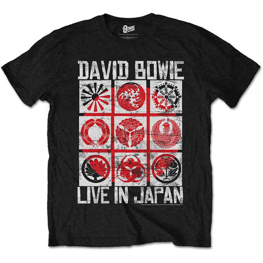 David Bowie Live in Japan [T-Shirt] - Rock Band Apparel