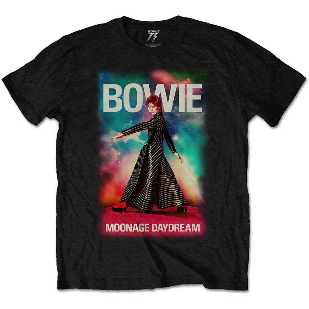 David Bowie Moonage 11 Fade [T-Shirt] - Rock Band Apparel