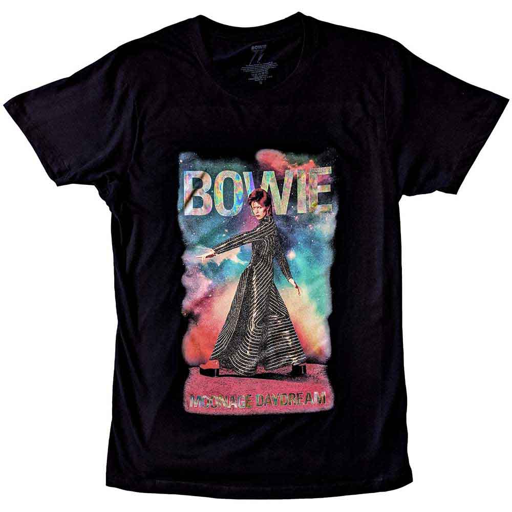 David Bowie Moonage 11 Fade [T-Shirt] - Rock Band Apparel