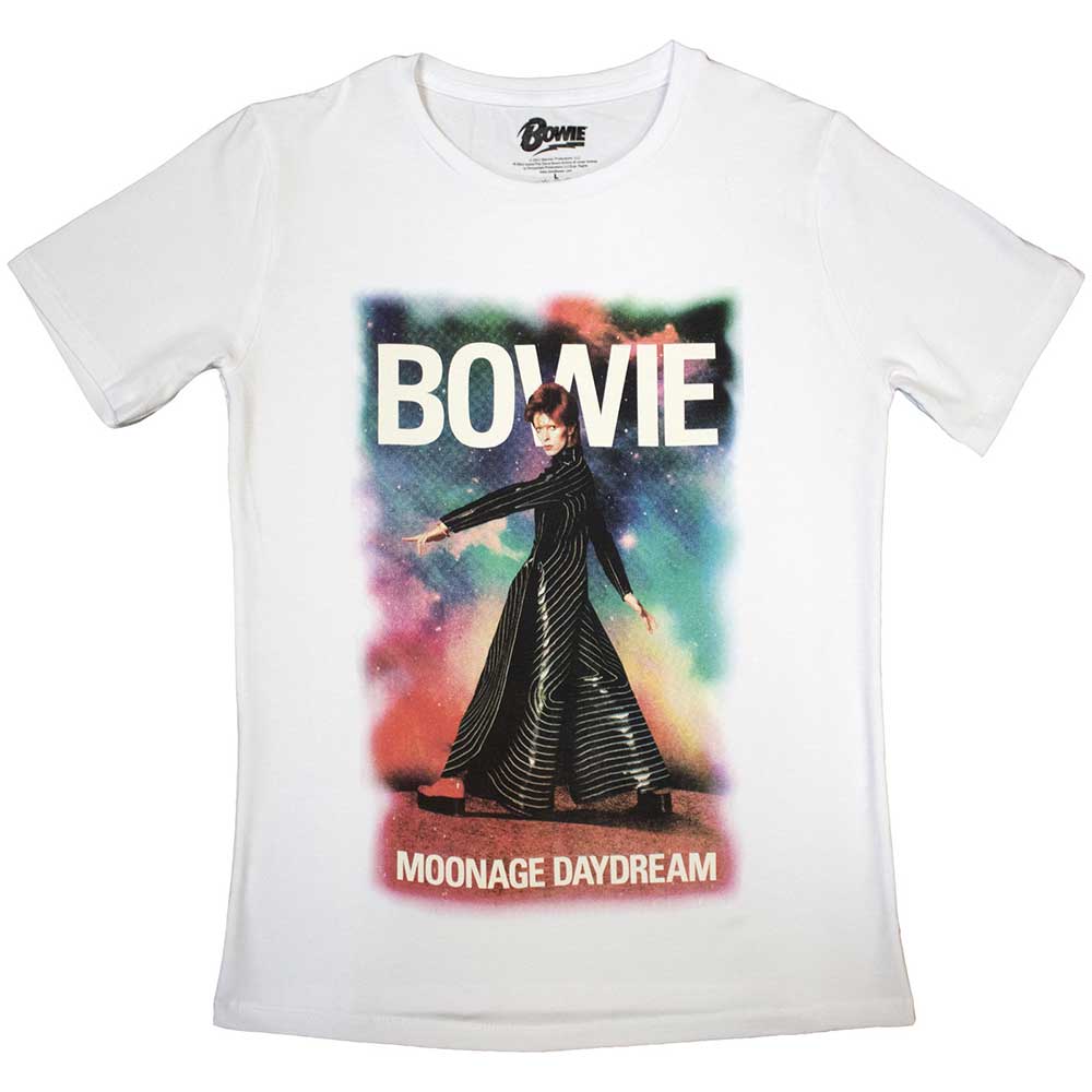 David Bowie Moonage 11 Fade [T-Shirt] - Rock Band Apparel