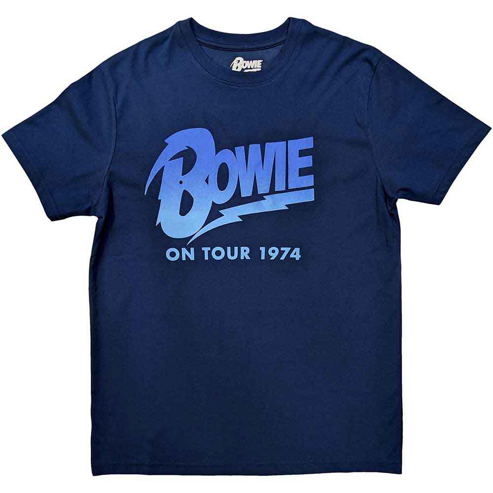 David Bowie On Tour 1974 [T-Shirt] - Rock Band Apparel