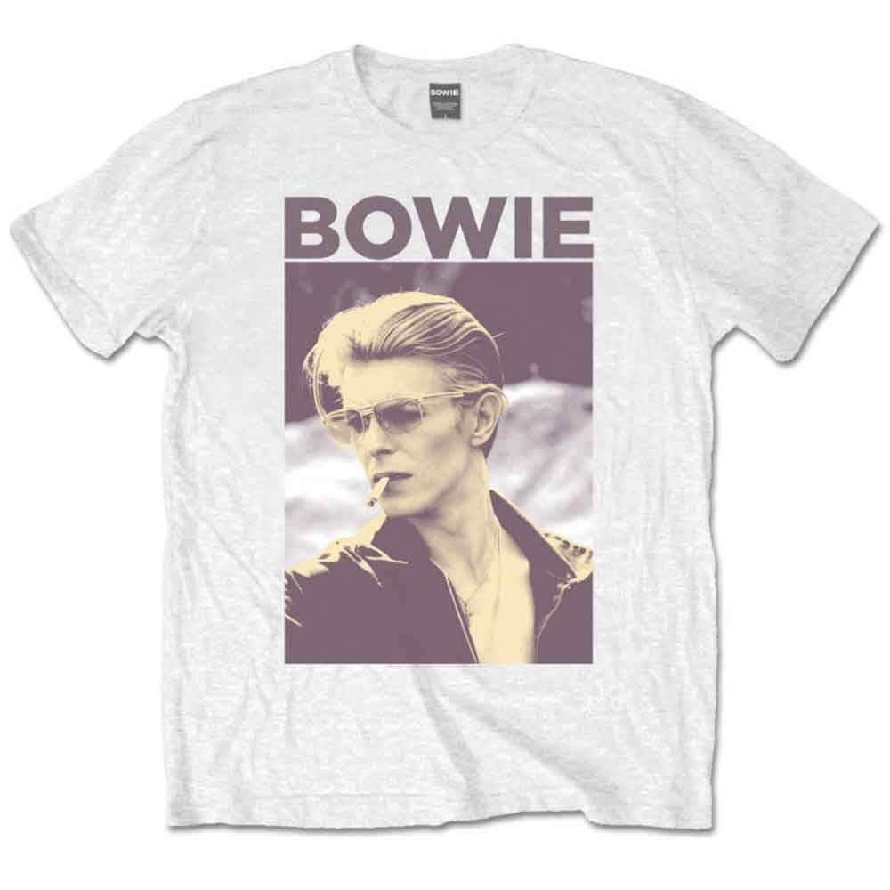 David Bowie Smoking [T-Shirt] - Rock Band Apparel
