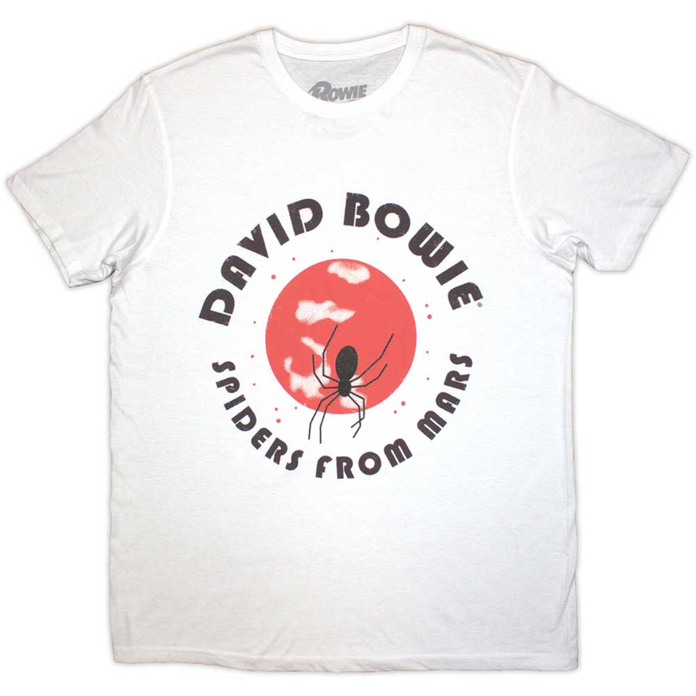 David Bowie Spiders From Mars [T-Shirt] White