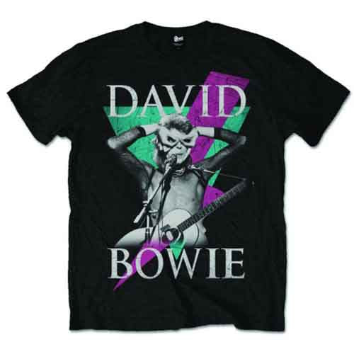 David Bowie Thunder [T-Shirt] - Rock Band Apparel