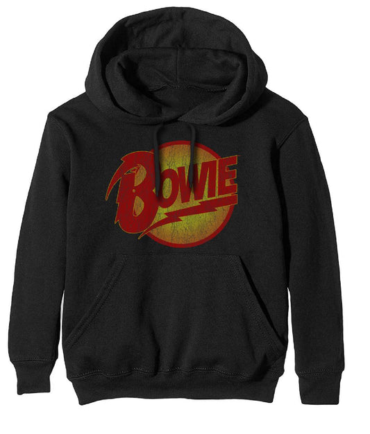 David Bowie Vintage Diamond Dogs Logo [Sweatshirt] - Rock Band Apparel