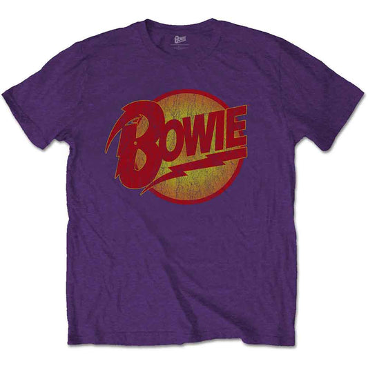 David Bowie Vintage Diamond Dogs Logo [T-Shirt] - Rock Band Apparel