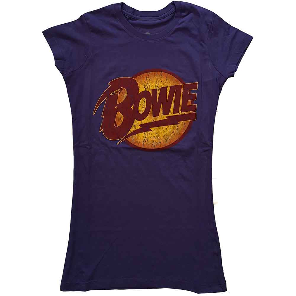 David Bowie Vintage Diamond Dogs Logo [T-Shirt] - Rock Band Apparel