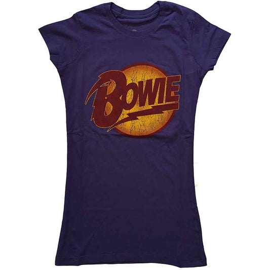 David Bowie Vintage Diamond Dogs Logo [T-Shirt] - Rock Band Apparel
