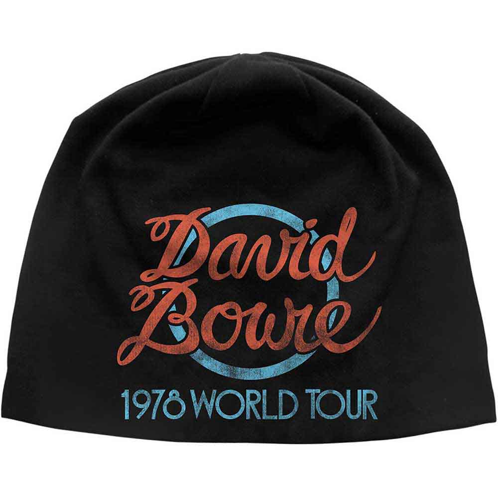 David Bowie World Tour Logo JD Print [Hat] Black