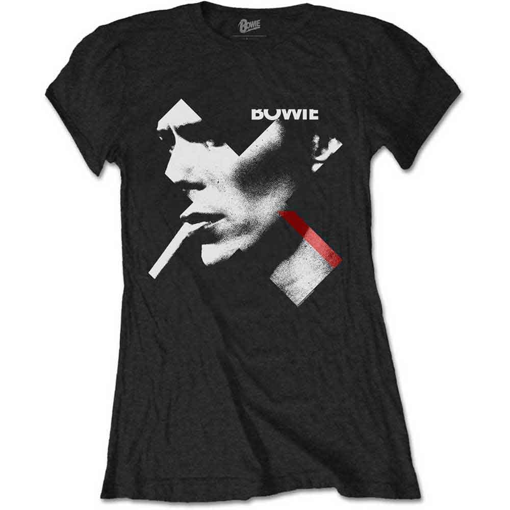 David Bowie X Smoke Red [T-Shirt] - Rock Band Apparel