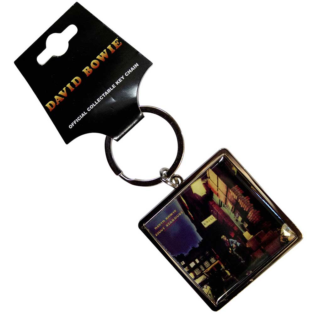 David Bowie Ziggy Stardust [Keychain] - Rock Band Apparel