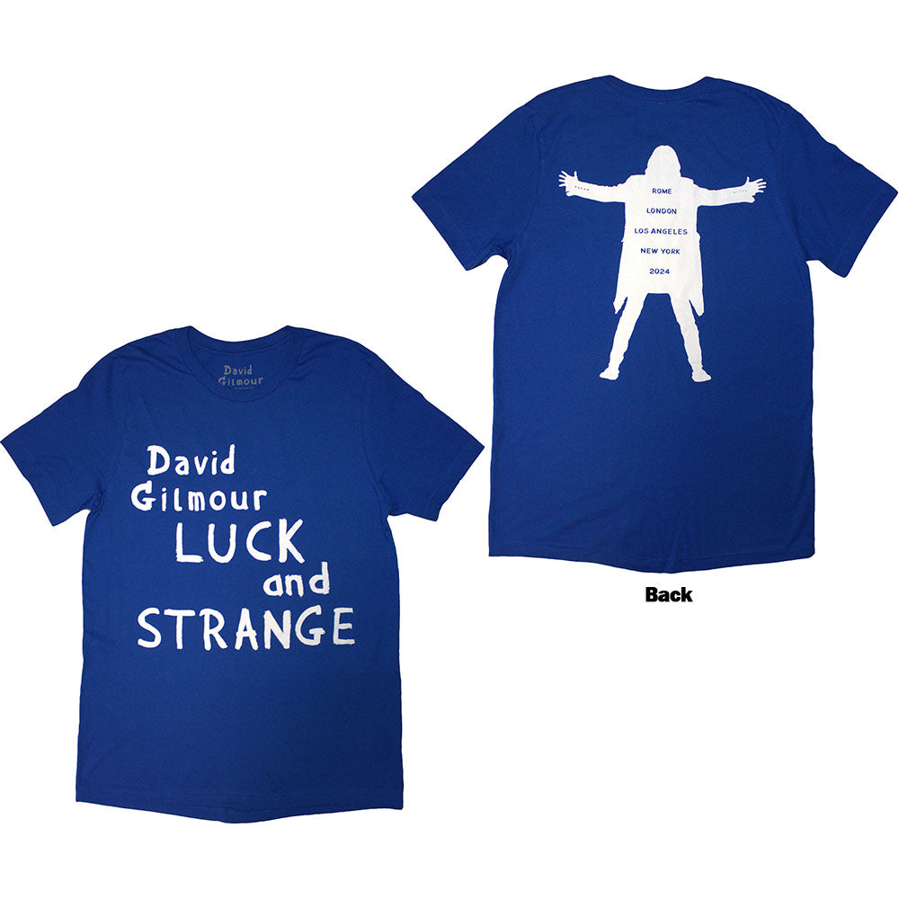 David Gilmour Luck & Strange Logo [] Blue