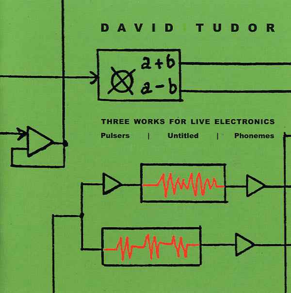 DAVID TUDOR - Three Works For Live Electronics [CD]