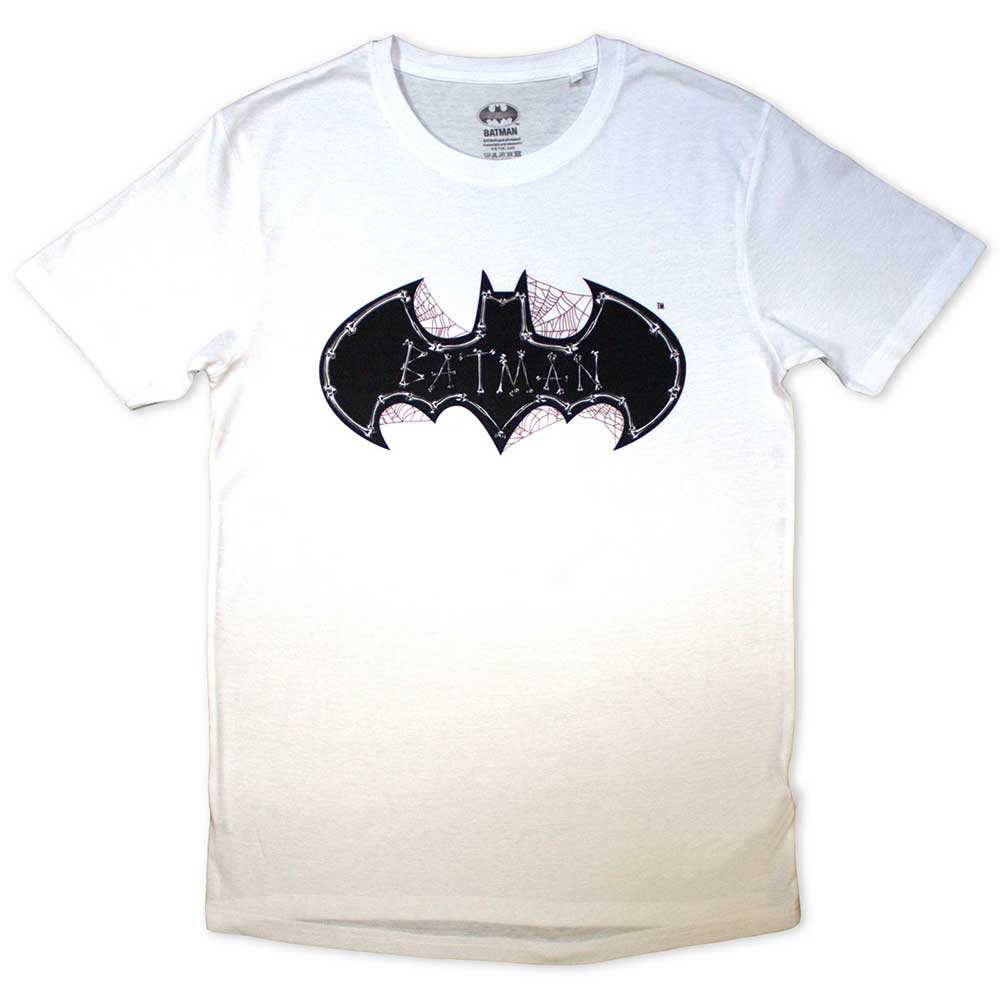 DC Comics Batman - Bat Skull & Cobwebs [T-Shirt] Black