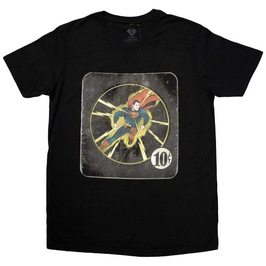 DC Comics Superman 10c [T-Shirt] Black