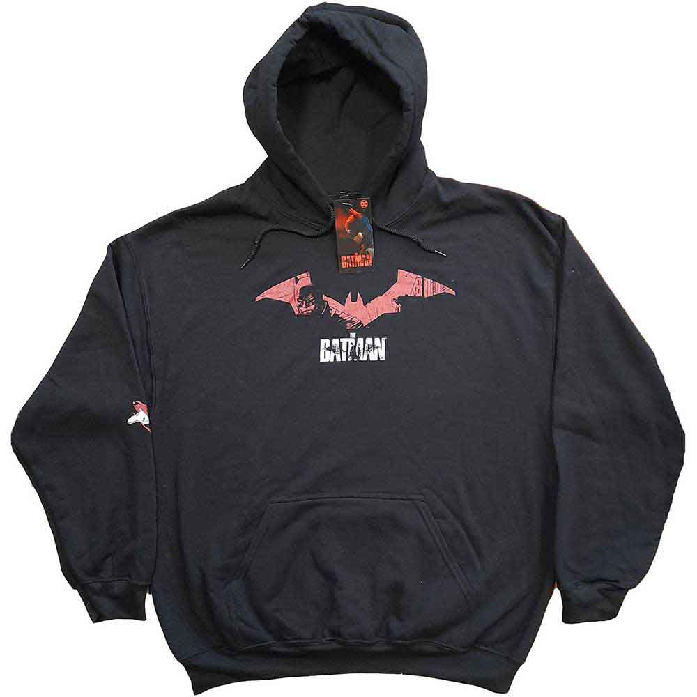 DC Comics The Batman Logo Sketch [Sweatshirt] Black