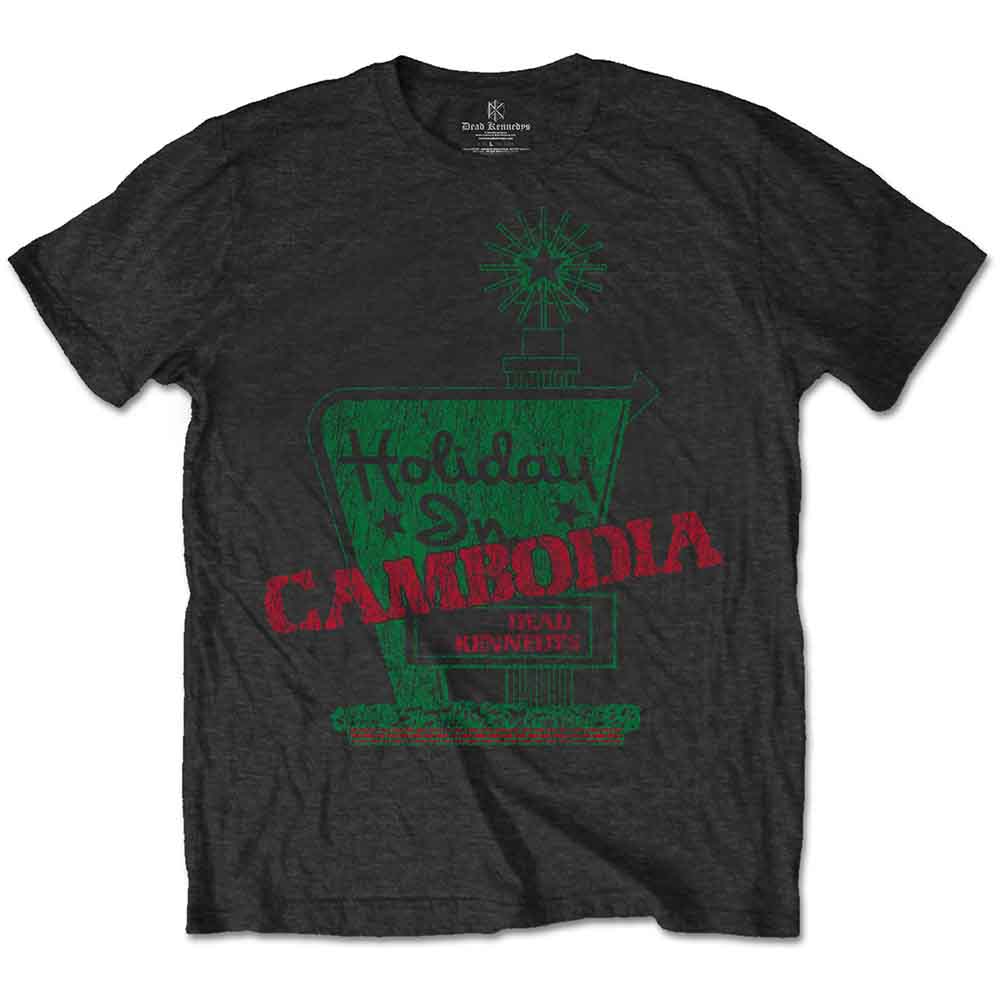 Dead Kennedys Holiday in Cambodia [T-Shirt] Grey