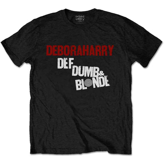 DEBBIE HARRY Def, Dumb & Blonde [T-Shirt] Black