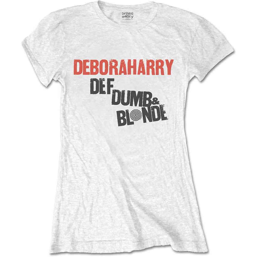 DEBBIE HARRY Def, Dumb & Blonde [T-Shirt] White