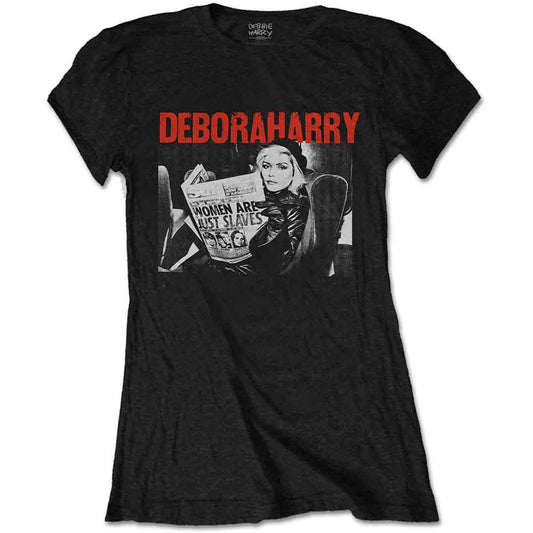 DEBBIE HARRY Women Are Just Slaves [T-Shirt] Black
