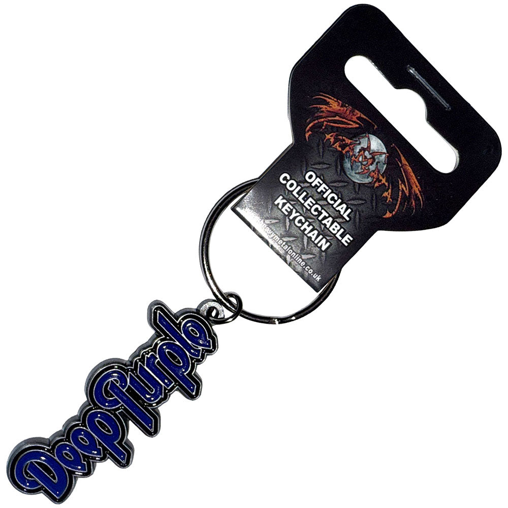 Deep Purple Logo [Keychain] - Rock Band Apparel