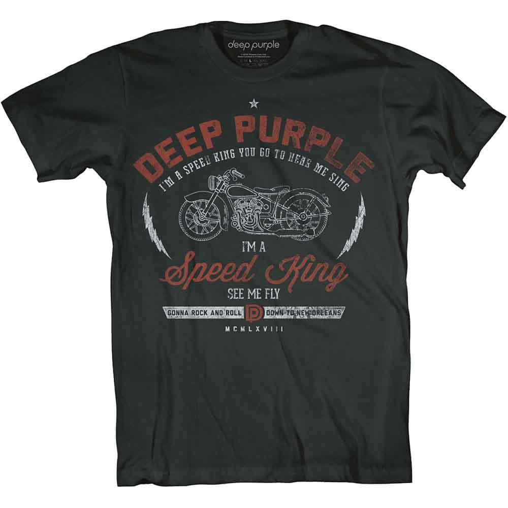 Deep Purple Speed King [T-Shirt] Black