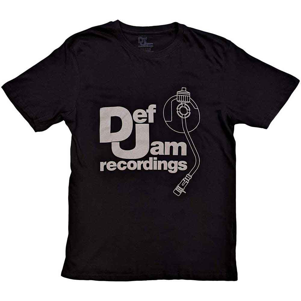 Def Jam Recordings Logo & Stylus [T-Shirt] - Rock Band Apparel