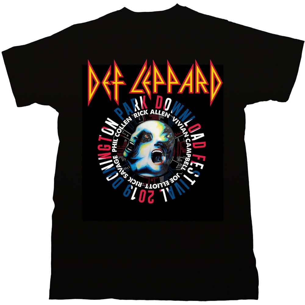 Def Leppard Download Fest 2019 [T-Shirt] - Rock Band Apparel