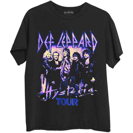 Def Leppard Hysteria Tour [T-Shirt] - Rock Band Apparel