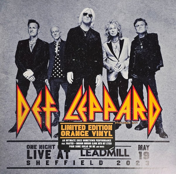 Def Leppard - One Night Only: Live At The Leadmill 2023 (Limited Edition, Orange Colored Vinyl) (2 Lp's) [Vinyl]