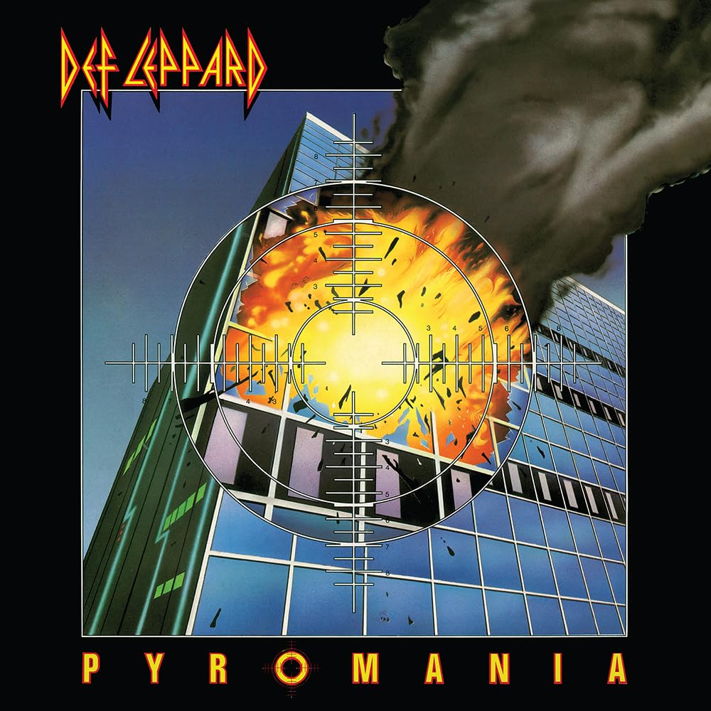 Pyromania: 40th Anniversary Edition (Limited Edition, Blue & Yellow Colored Vinyl) [Import] (2 Lp's) [Vinyl]