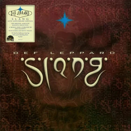 Def Leppard - Slang (RSD Exclusive, 180 Gram Magenta Colored Vinyl, Magenta, Anniversary Edition) (2 Lp's) [Vinyl]