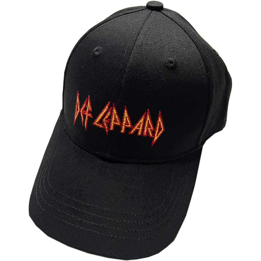 Def Leppard Text Logo [Hat] - Rock Band Apparel