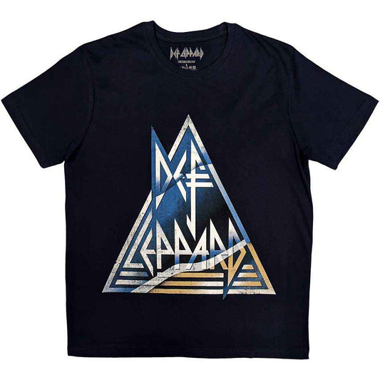 Def Leppard Triangle Logo [T-Shirt] - Rock Band Apparel