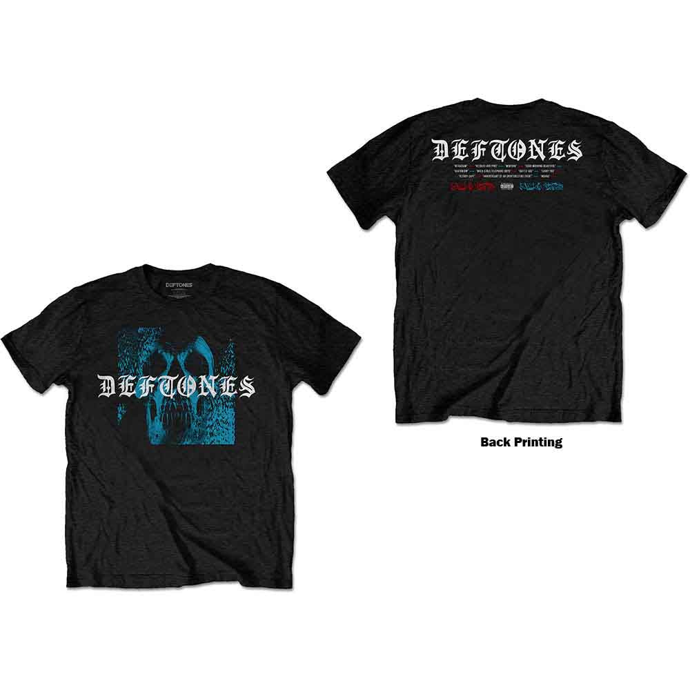Deftones Static Skull [T-Shirt] - Rock Band Apparel