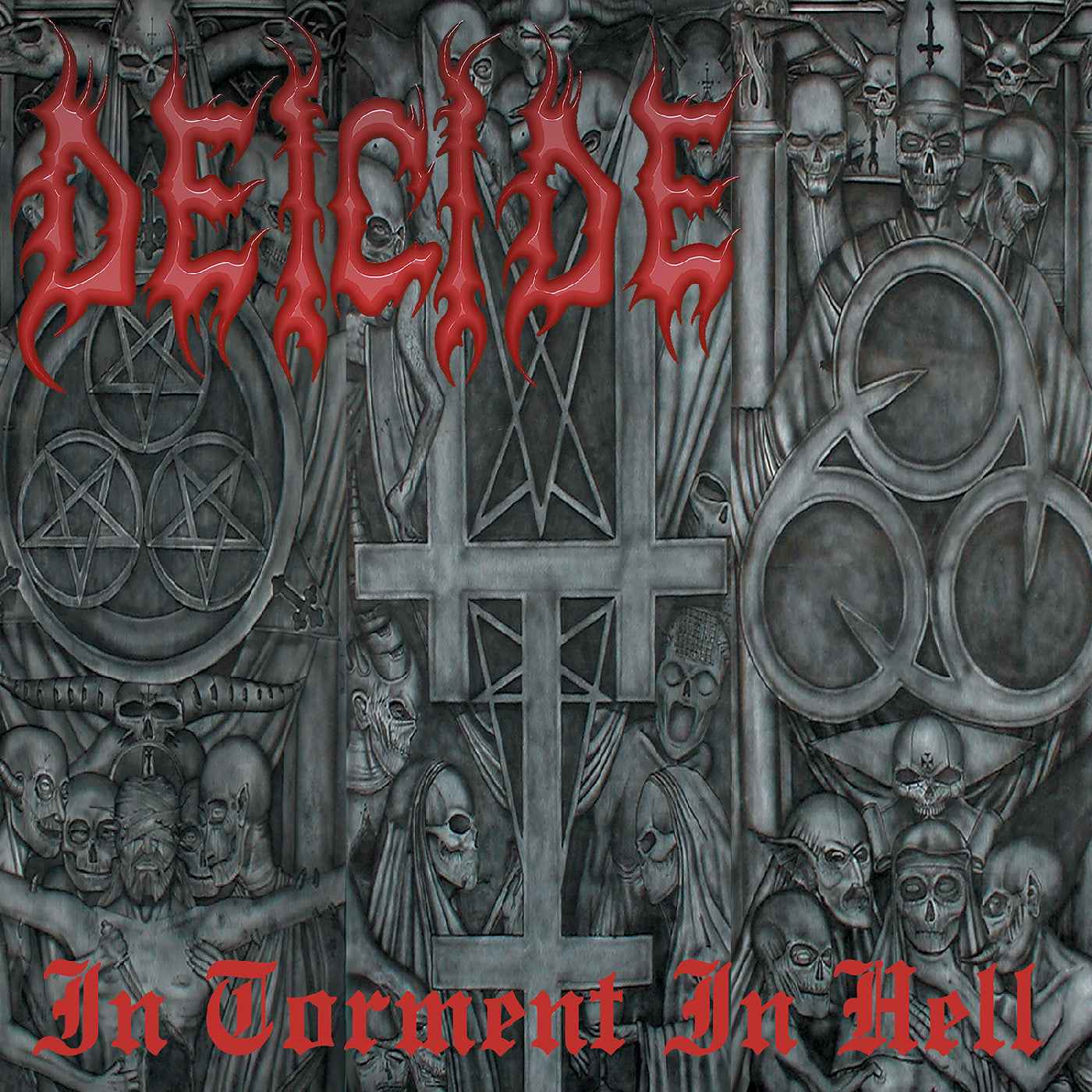 PRE-ORDER Deicide - In Torment In Hell - Remastered [Red Smoke Vinyl] [Vinyl]