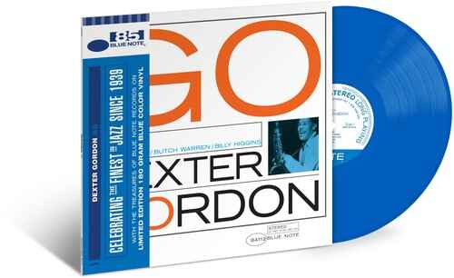Dexter Gordon - Go! (Indie Exclusive, Limited Edition, Blue Colored Vinyl) [Vinyl]