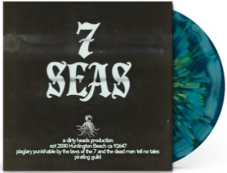 Dirty Heads - 7 Seas [Explicit Content] (Limited Edition, Indie Exclusive, 140 Gram Algae Splatter Colored Vinyl) [Vinyl]