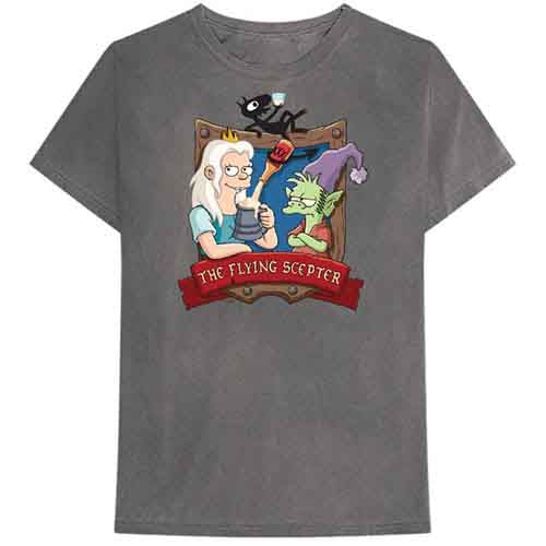 Disenchantment Flying Sceptre [T-Shirt] Grey