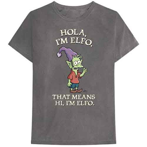 Disenchantment Hola I'm Elfo [T-Shirt] - Rock Band Apparel