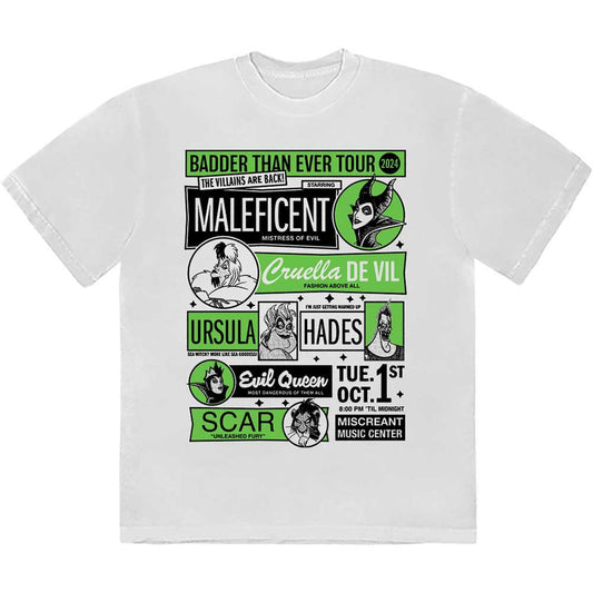 Disney Badder Than Ever Tour [T-Shirt] White