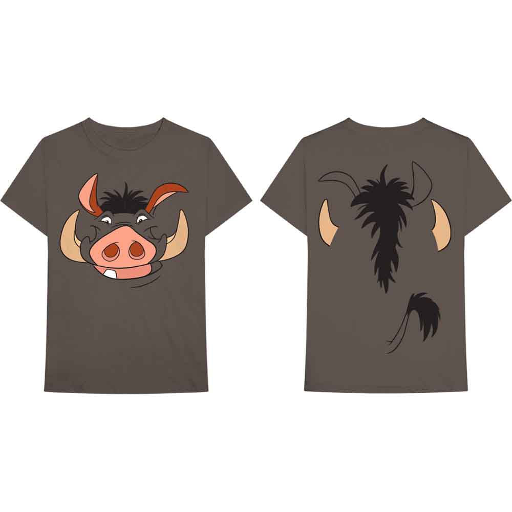 Disney Lion King Pumbaa [T-Shirt] Brown