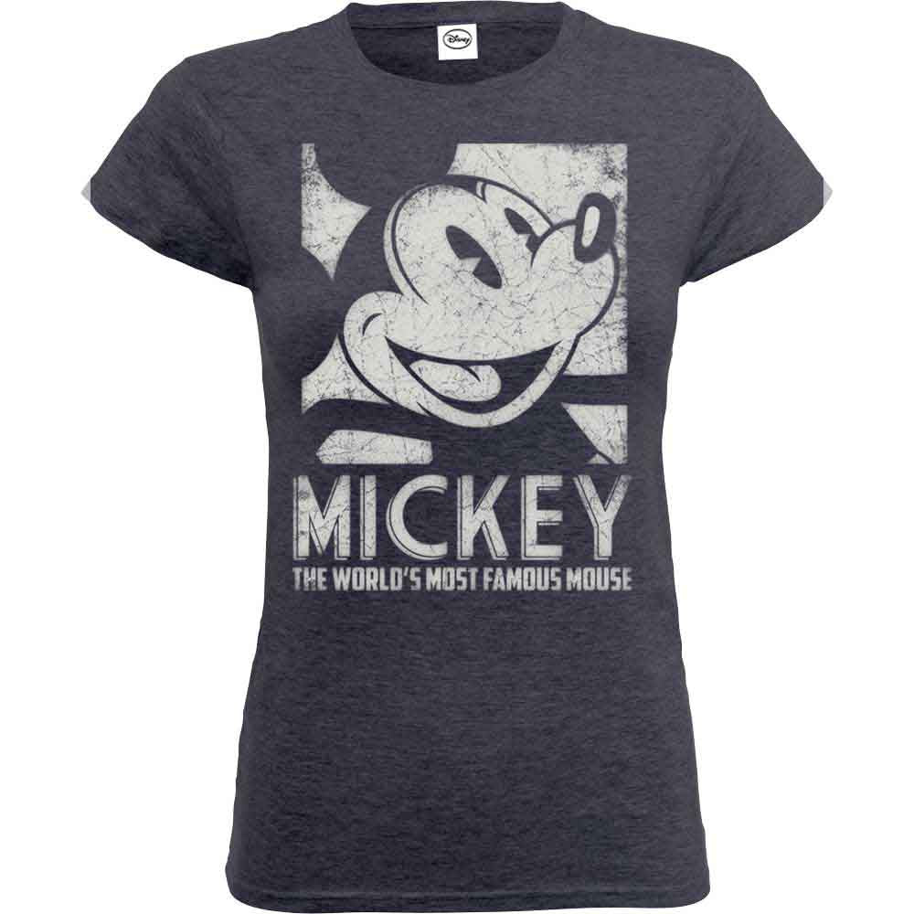 Disney Mickey Mouse Most Famous [T-Shirt] - Rock Band Apparel