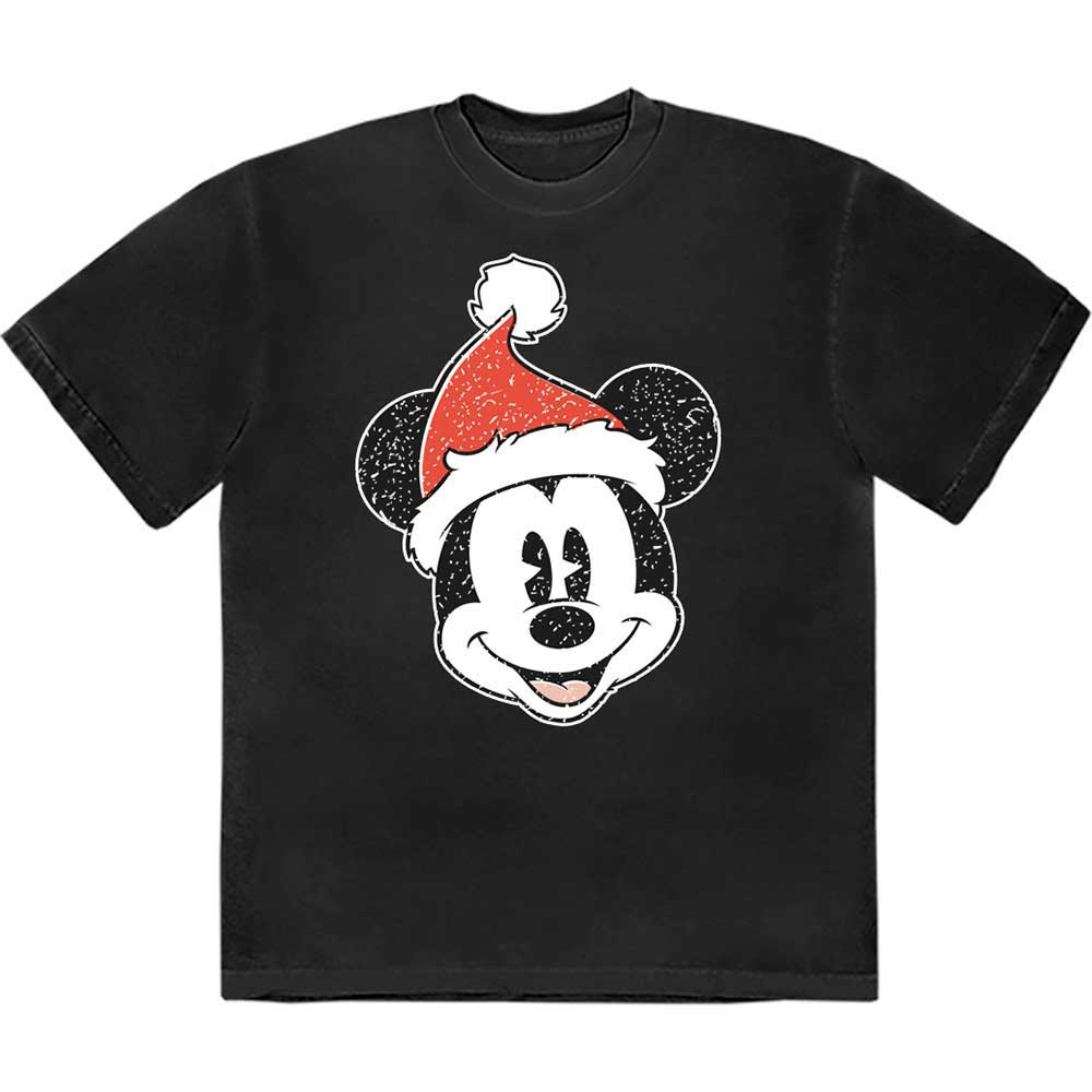 Disney Mickey Mouse Santa Hat [T-Shirt] - Rock Band Apparel